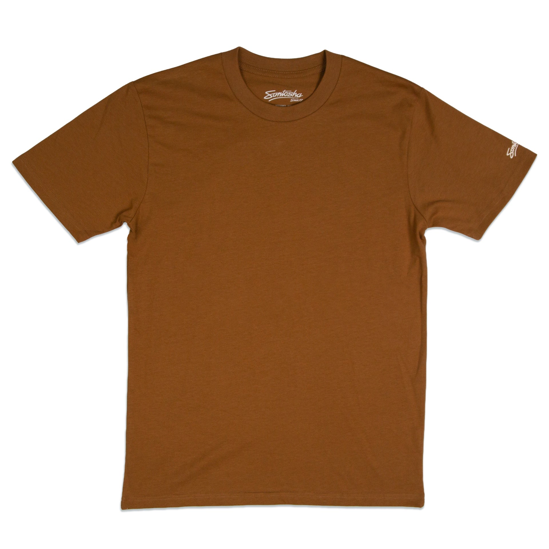 Santosha | Core Classic Short Sleeve Tee. Camel
