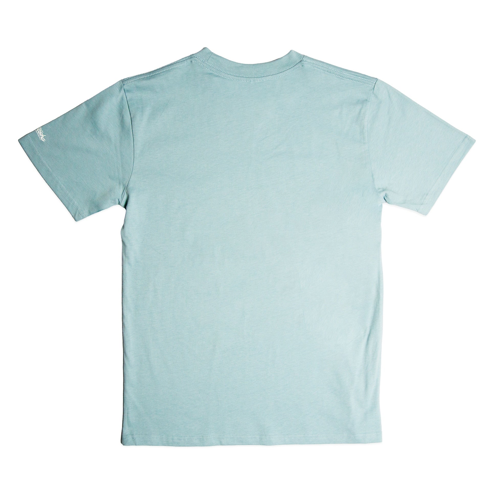 Santosha | Core Classic Short Sleeve Tee. Pale Blue