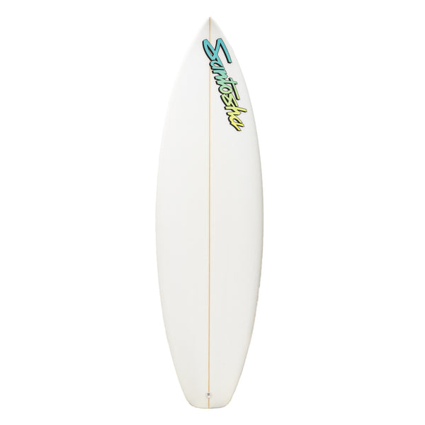 Santosha | Everyday Go-To Fibreglass / PU Surfboard. Clear