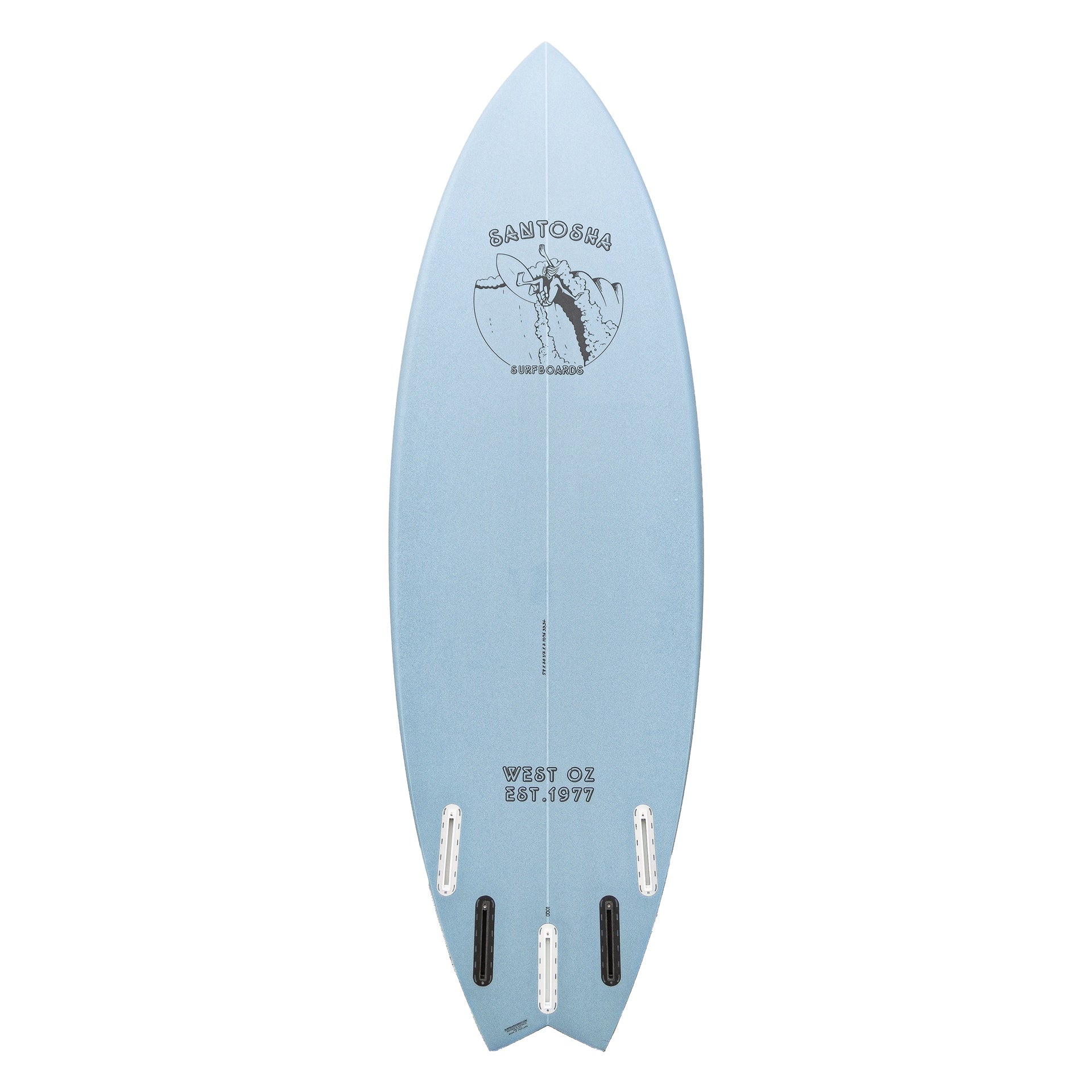 Santosha | Monster Mash Fibreglass / PU Surfboard. Spray