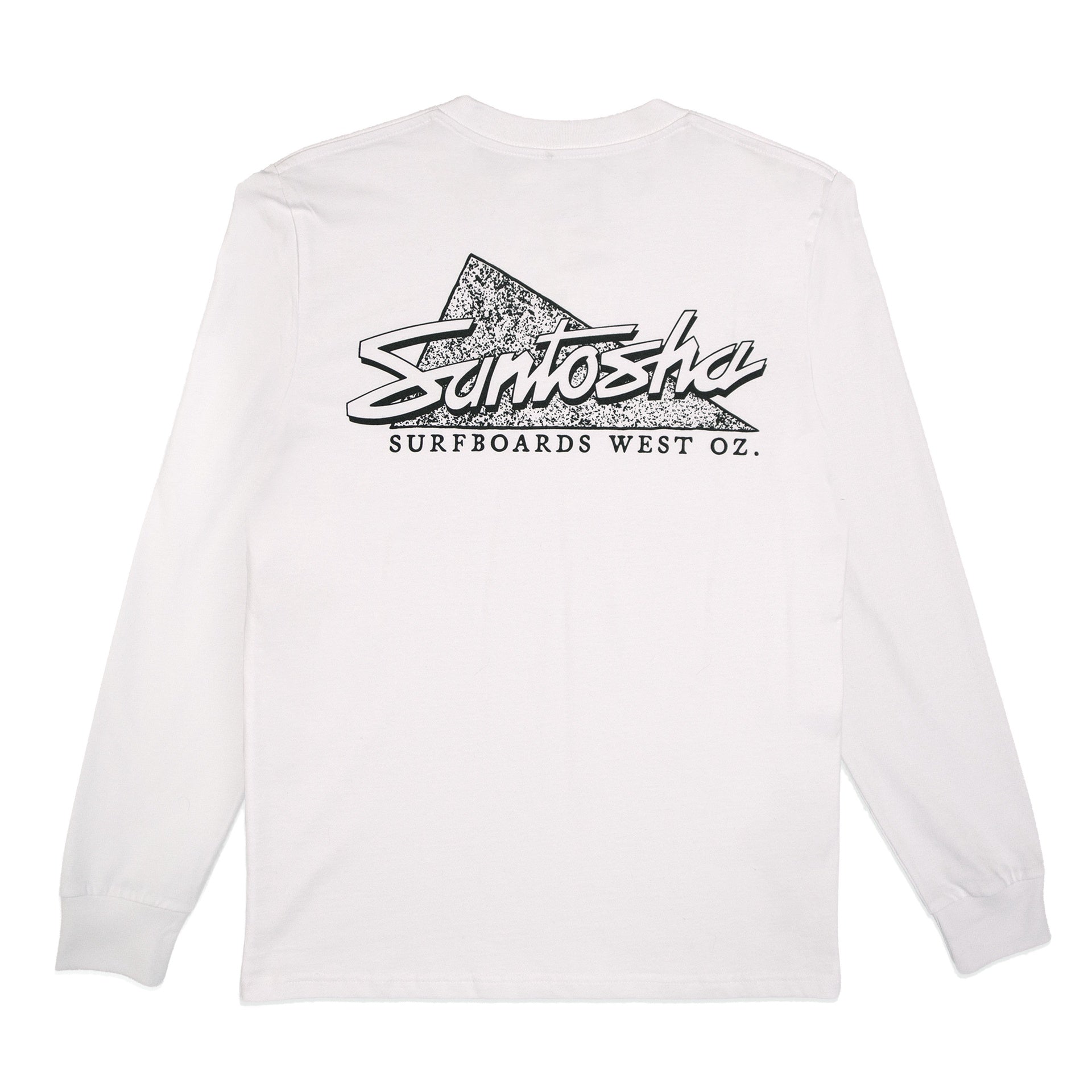 Santosha | Prism Classic Long Sleeve Tee. White