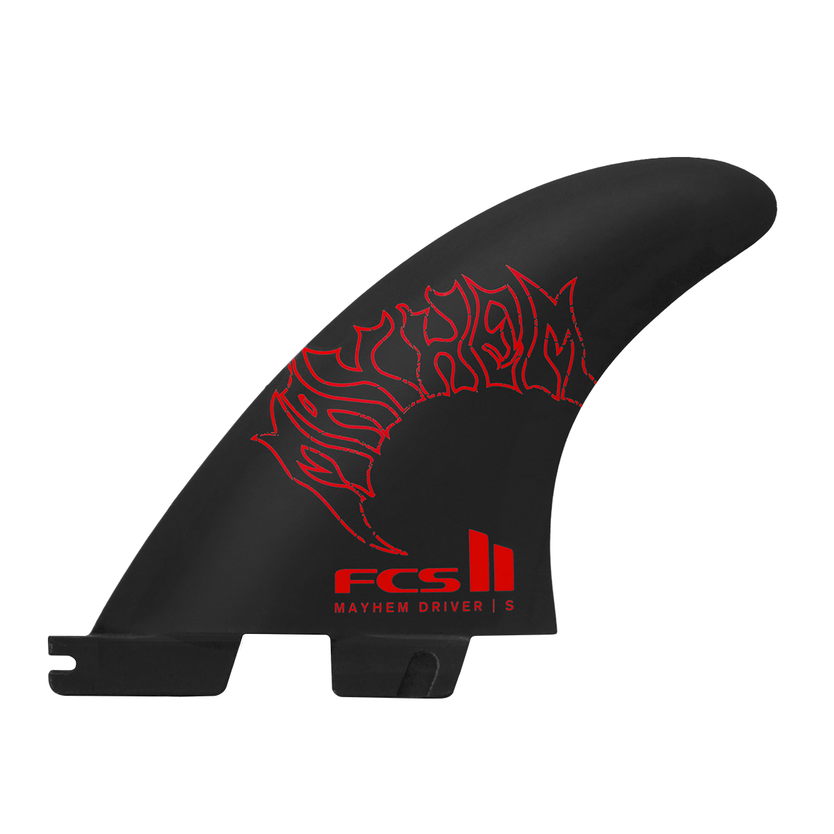 FCS2 x Matt Biolos | Mayhem Driver Carver PCC AirCore Small Tri Fin Set. Red